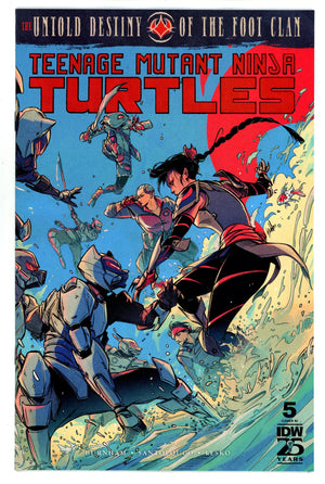 Teenage Mutant Ninja Turtles: The Untold Destiny Of The Foot Clan 5 Santtos Incentive Variant NM- (2024)