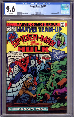 Marvel Team-Up Vol 1 27 CGC 9.6 (NM+) (1974)