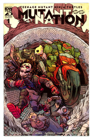 Teenage Mutant Ninja Turtles: Mutant Nation 1 Lonergan Incentive Variant NM (2024)