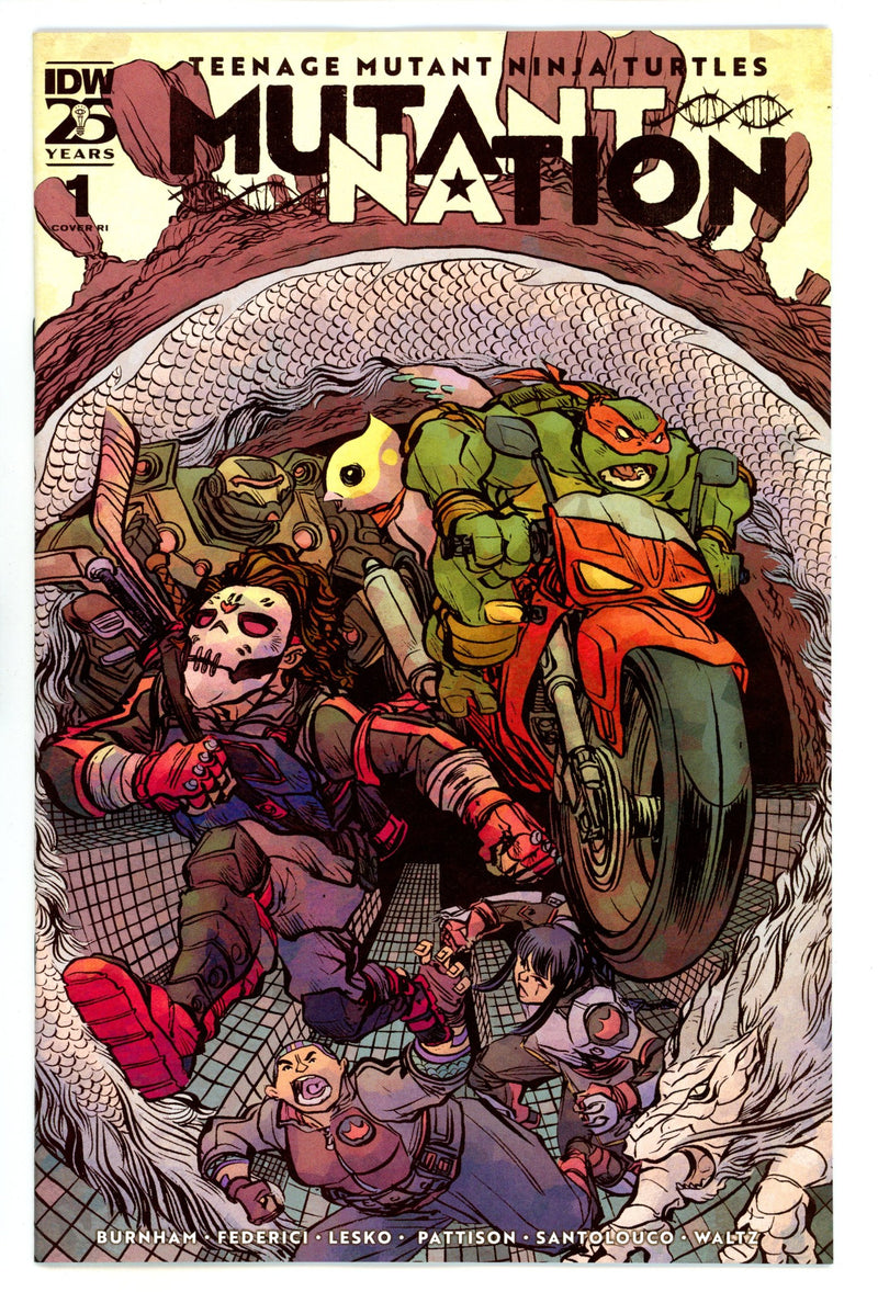 Teenage Mutant Ninja Turtles: Mutant Nation 1 Lonergan Incentive Variant NM (2024)