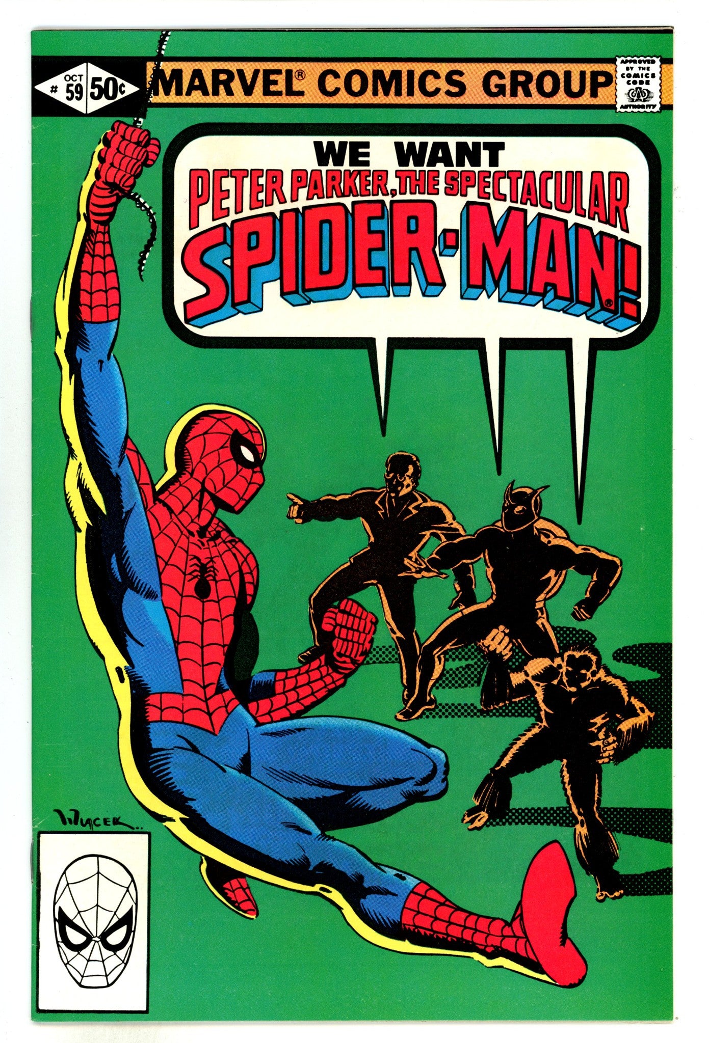 The Spectacular Spider-Man Vol 1 59  FN+ (6.5)  (1981)  