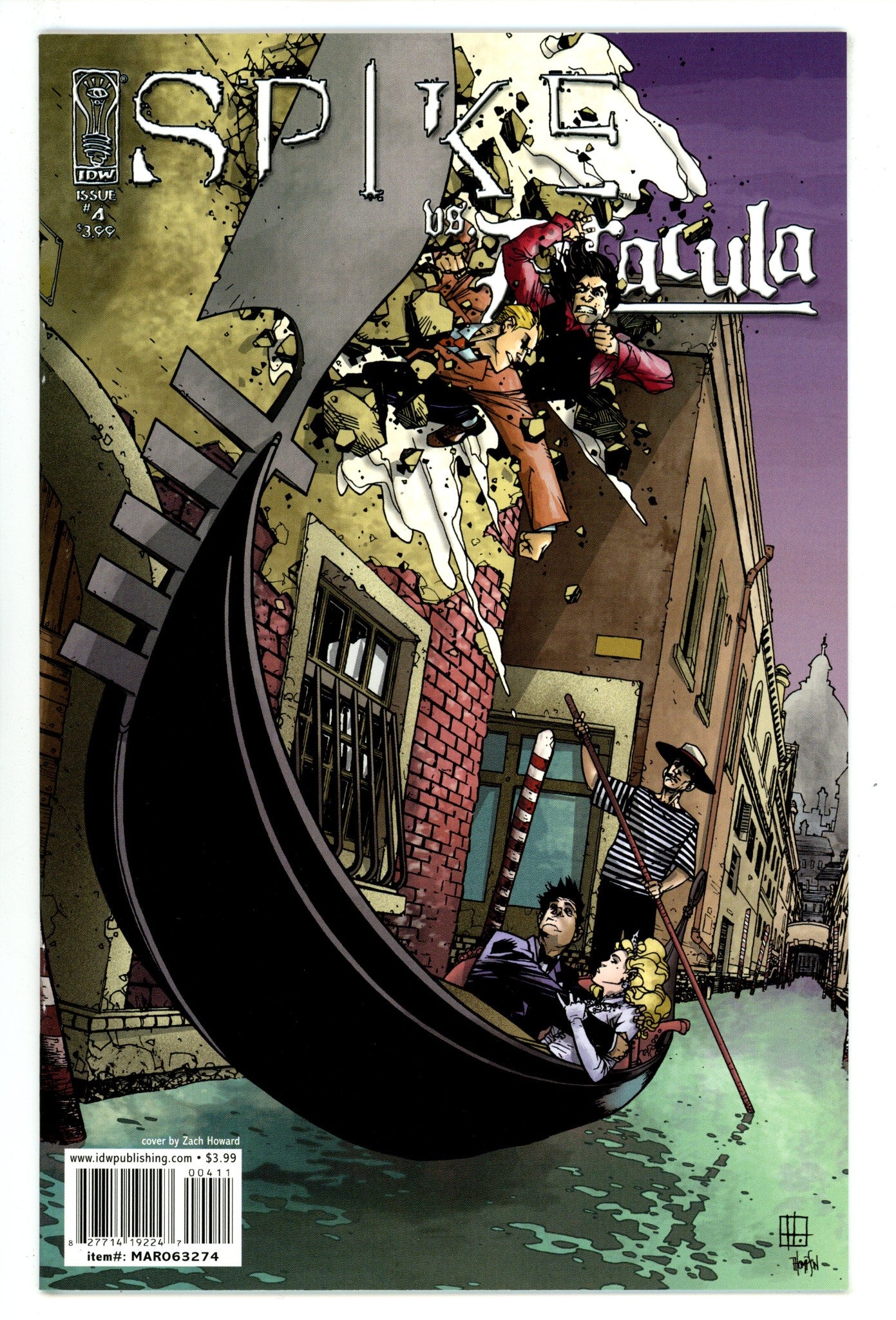 Spike vs. Dracula 4 High Grade (2006) Howard Variant 