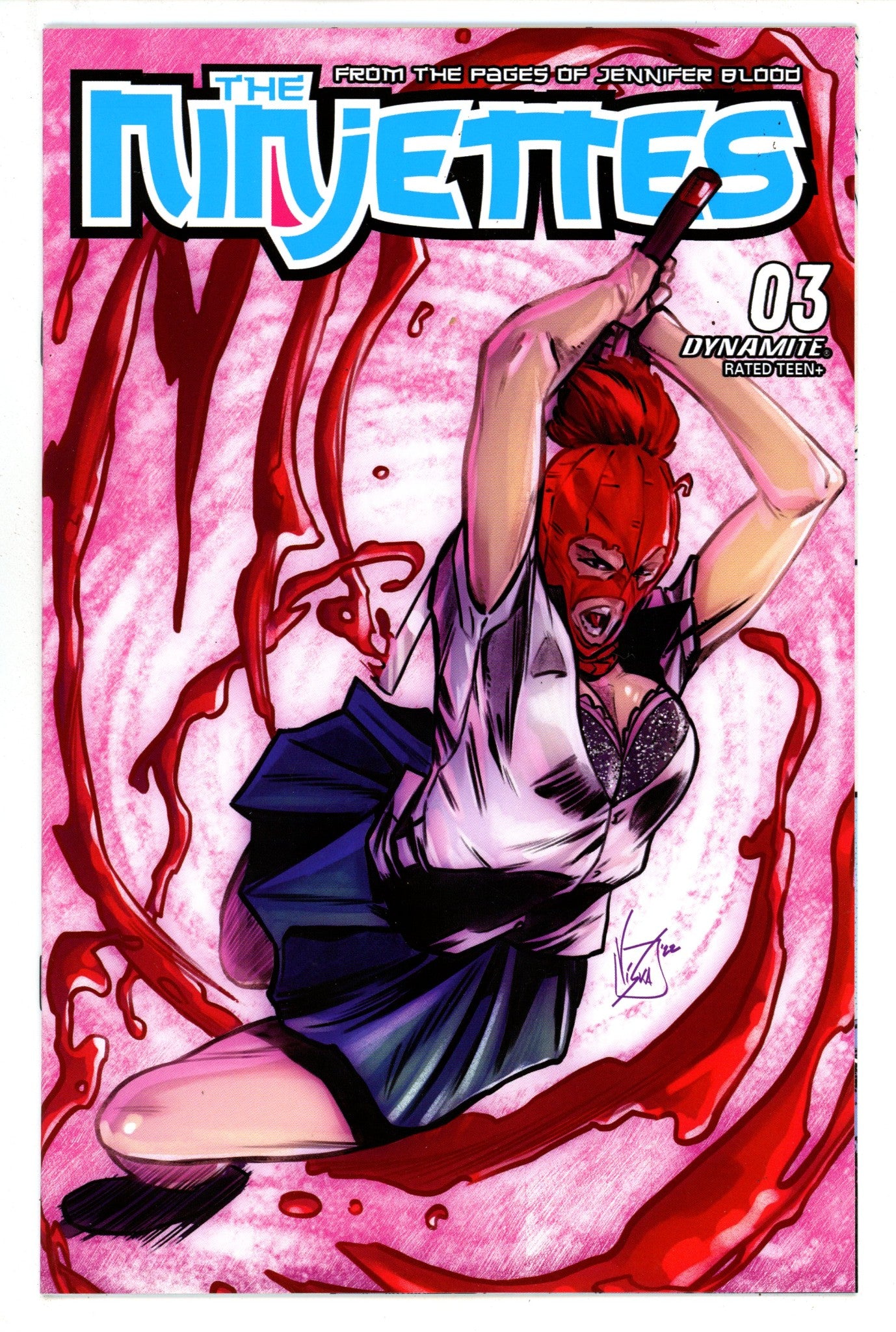 The Ninjettes Vol 2 3 High Grade (2022) Federici Variant 