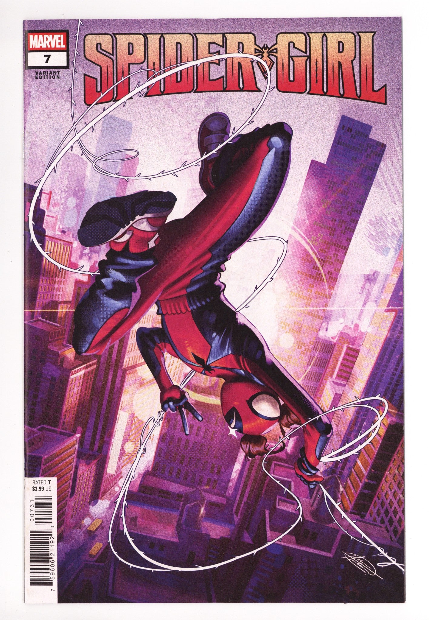Spider-Girl Vol 3 7 Manhanini Variant (2025)