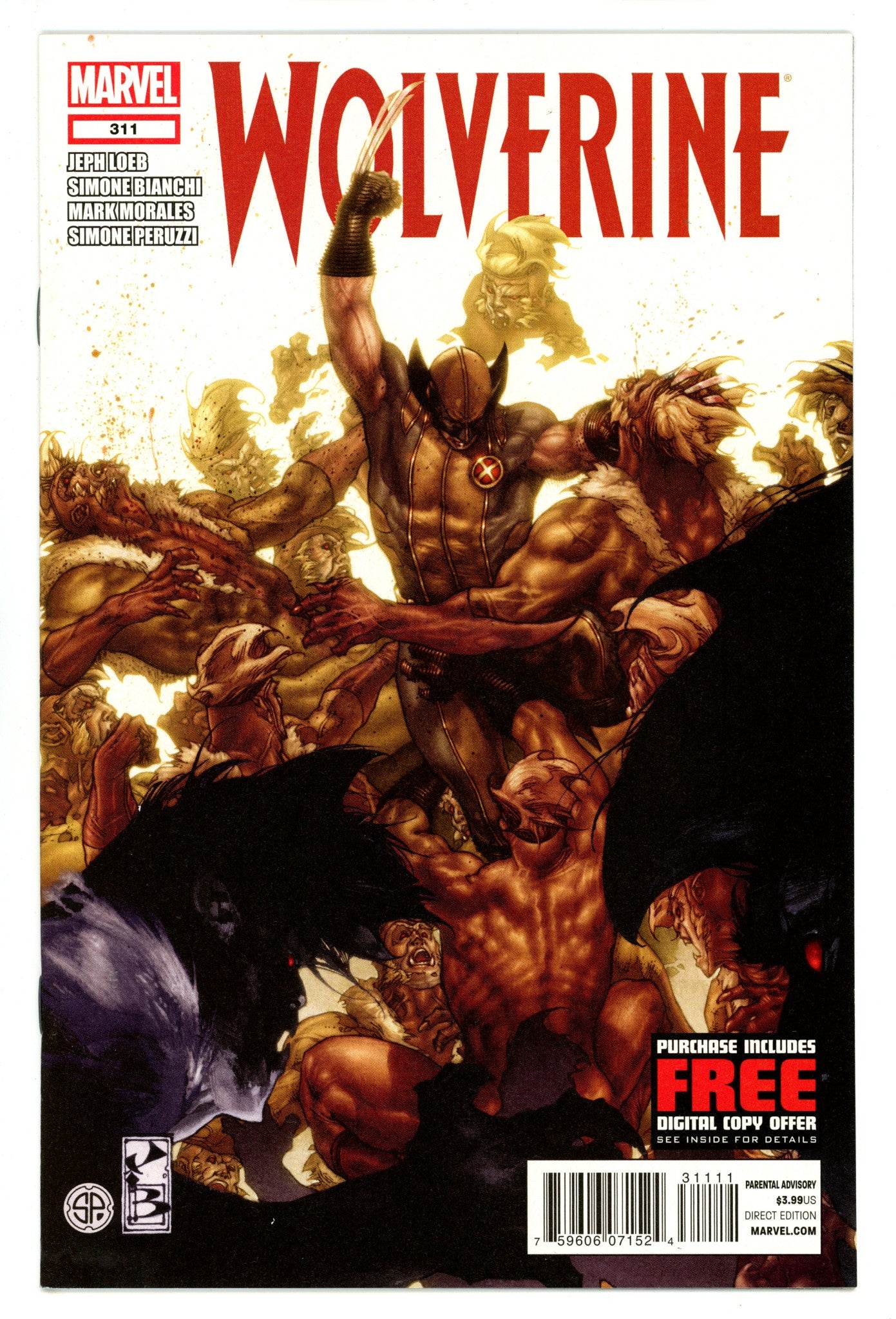 Wolverine Vol 4 311 High Grade (2012) 