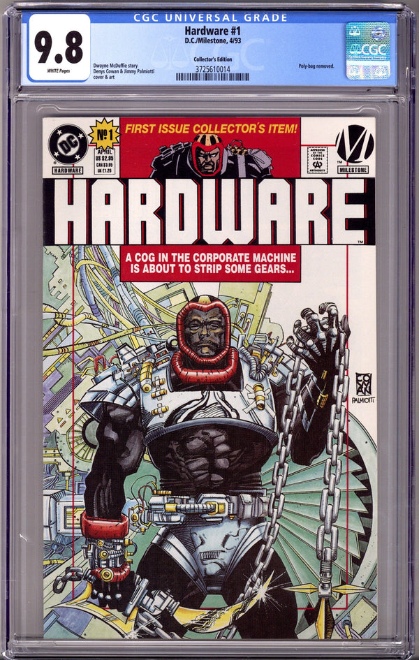 Hardware 1 Collector's Edition CGC 9.8 (1993)