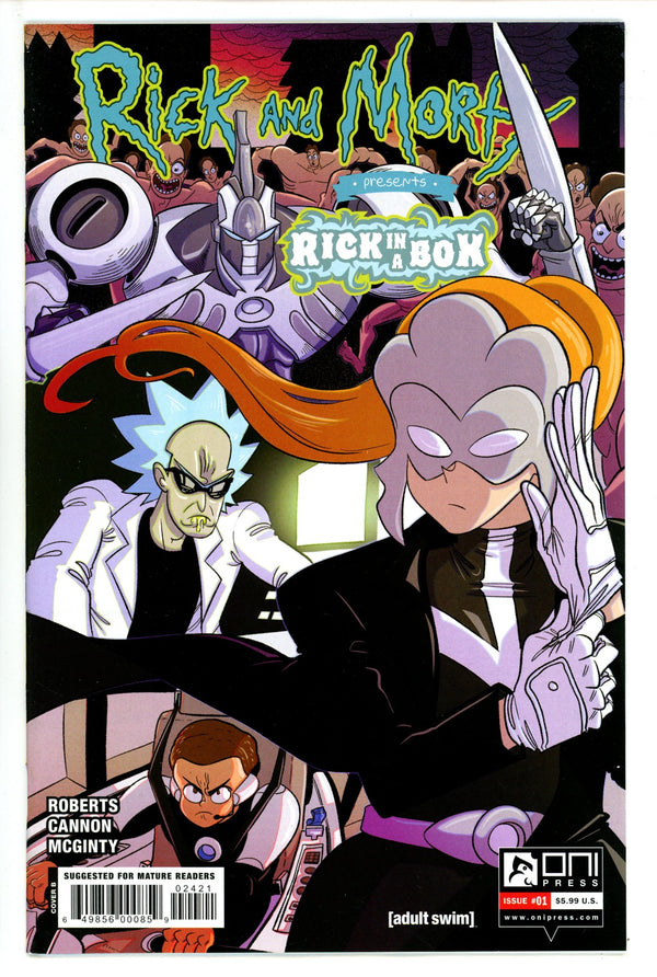 Rick And Morty Presents Rick In A Box 1 Jeyodin Variant (2023)