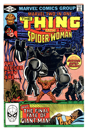 Marvel Two-in-One Vol 1 85 High Grade (1982)