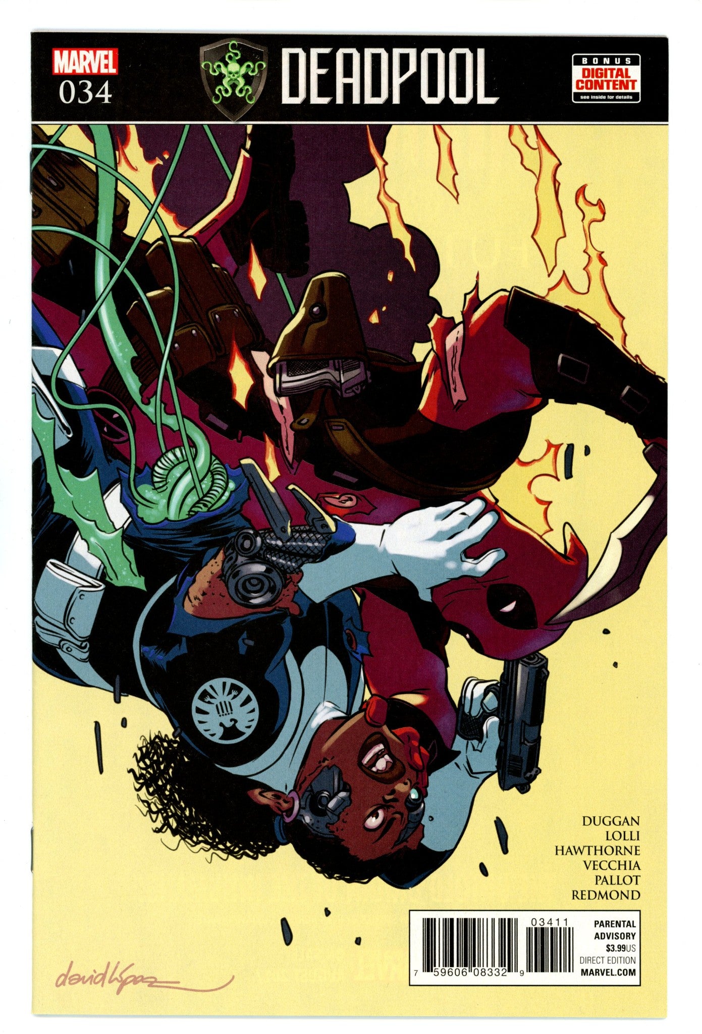 Deadpool Vol 5 34 High Grade (2017) 