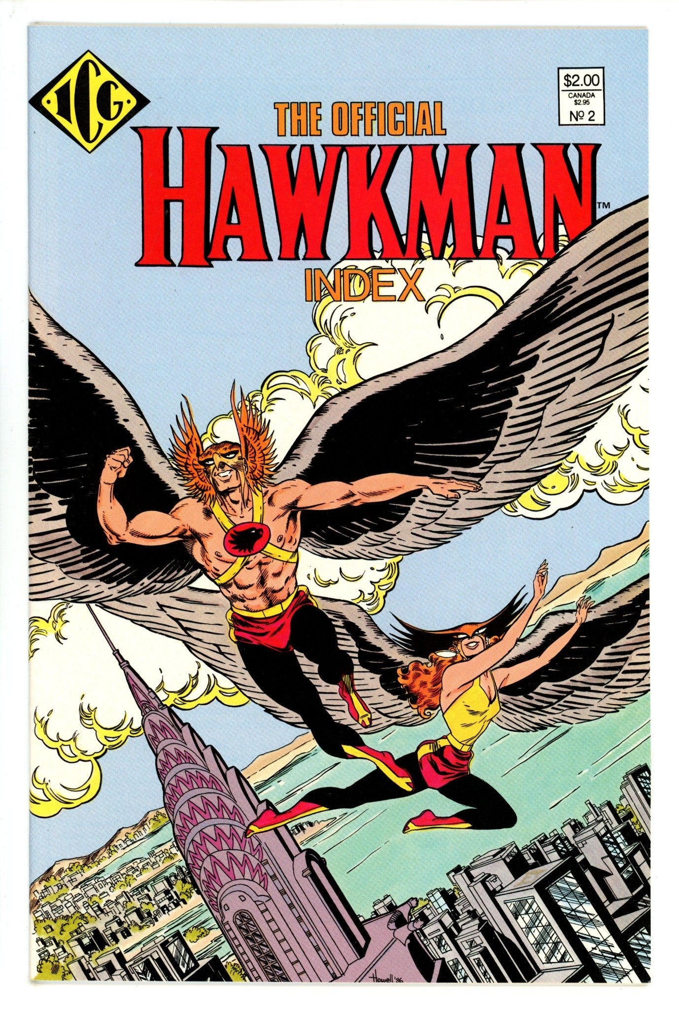 The Official Hawkman Index 2 (1986)
