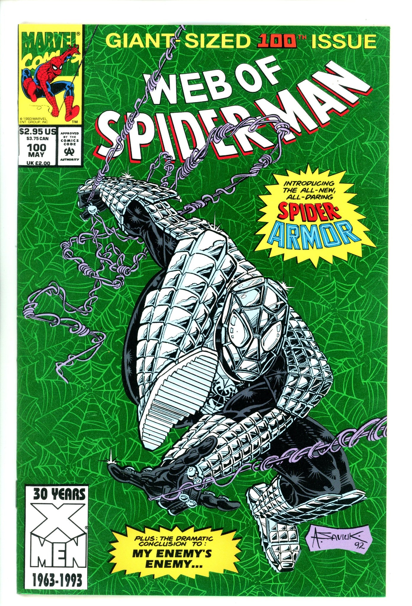 Web of Spider-Man Vol 1 100 High Grade (1993) 