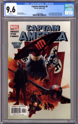 Captain America Vol 5 6 CGC 9.6 (NM+) (2005)
