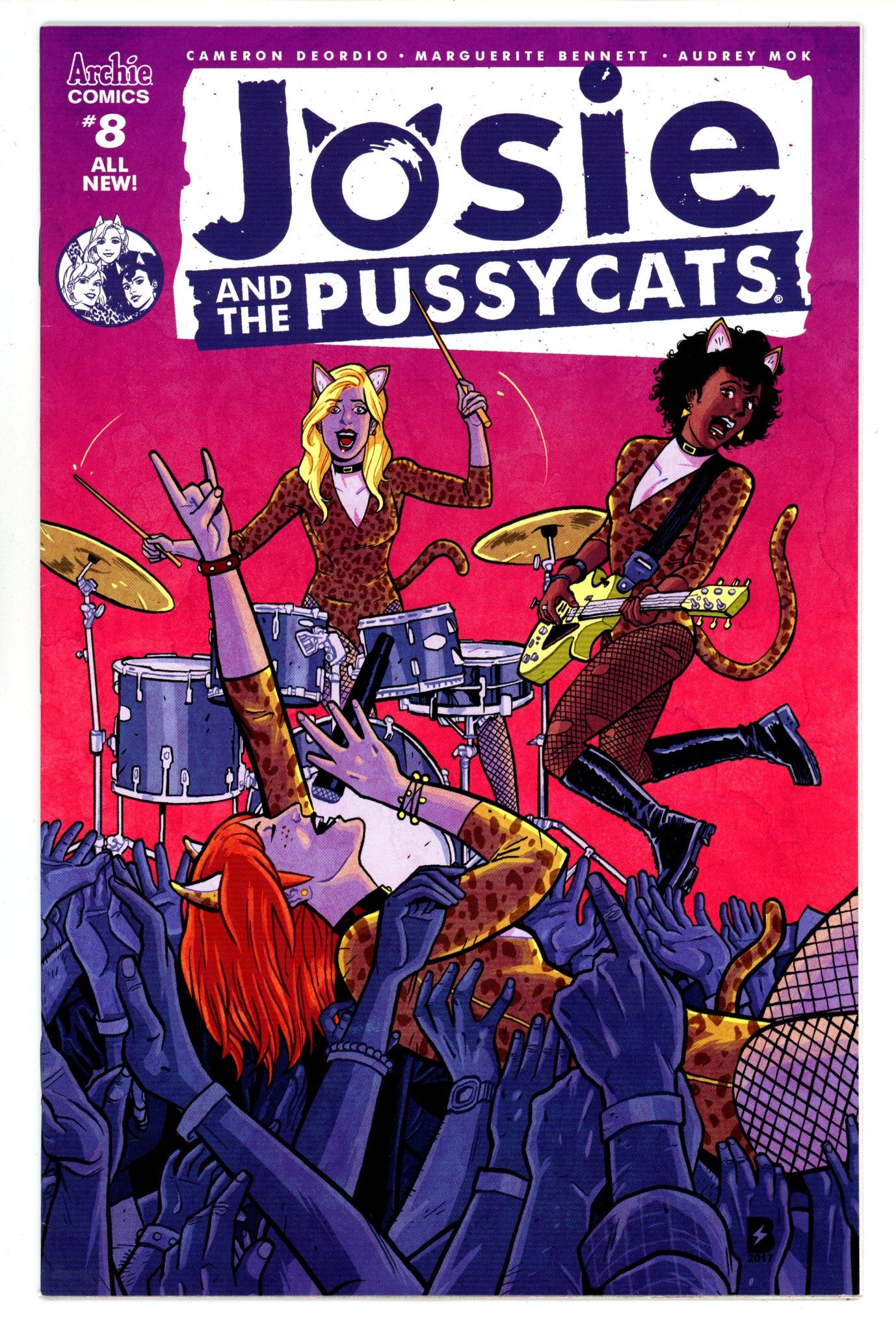 Josie and the Pussycats Vol 3 8 High Grade (2017) Schoonover Variant 