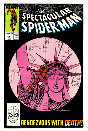 The Spectacular Spider-Man Vol 1 140 High Grade (1988)