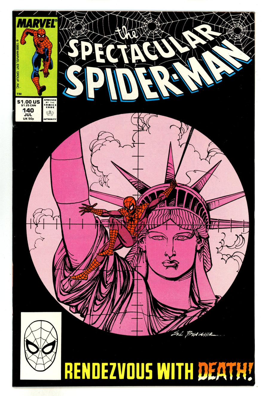 The Spectacular Spider-Man Vol 1 140 High Grade (1988) 