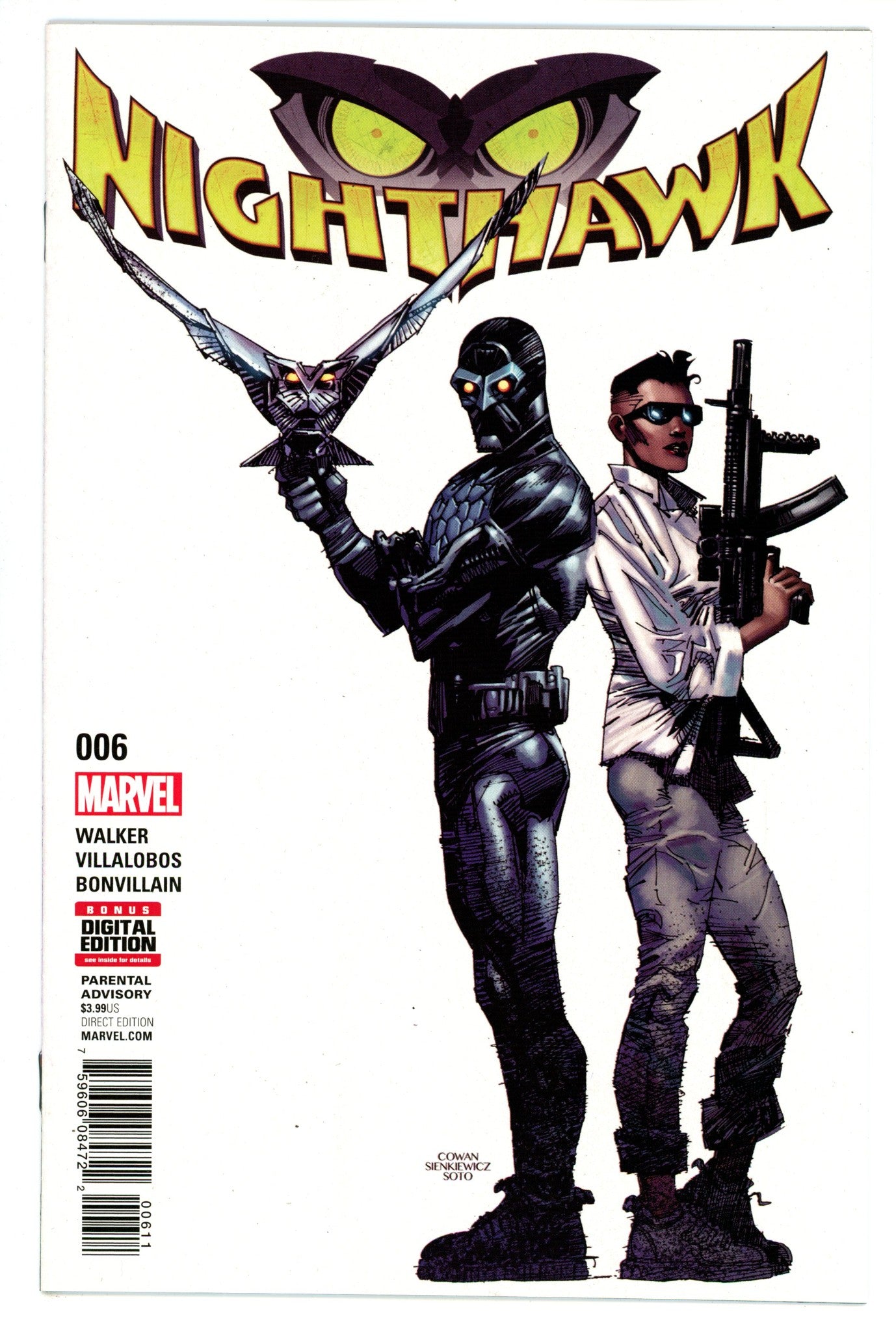 Nighthawk Vol 2 6 High Grade (2016) 