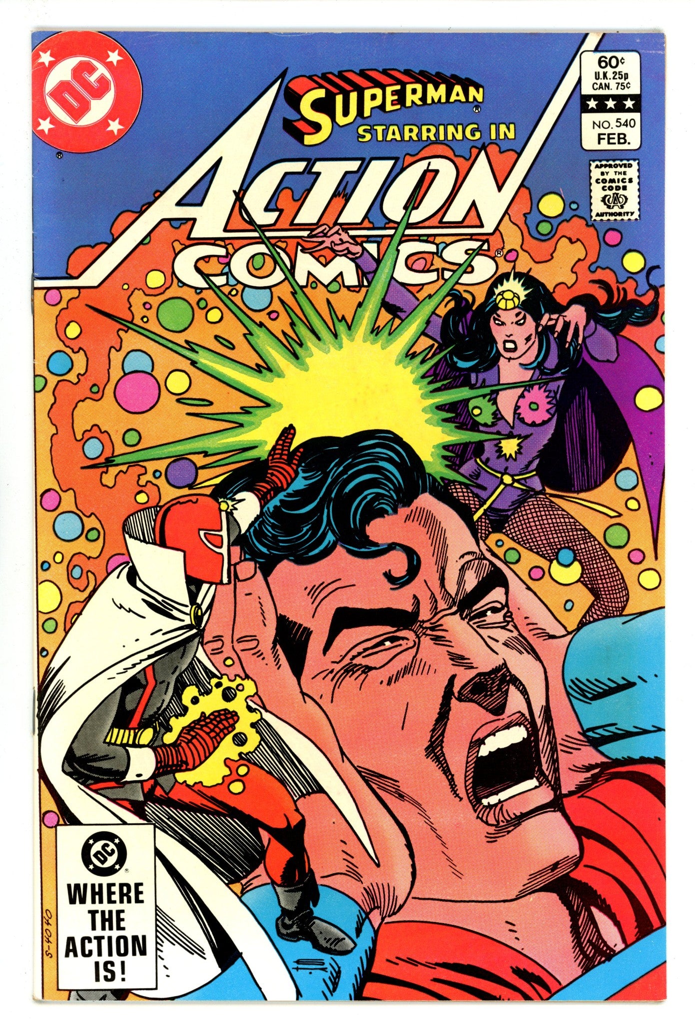 Action Comics Vol 1 540 Mid Grade (1983) 