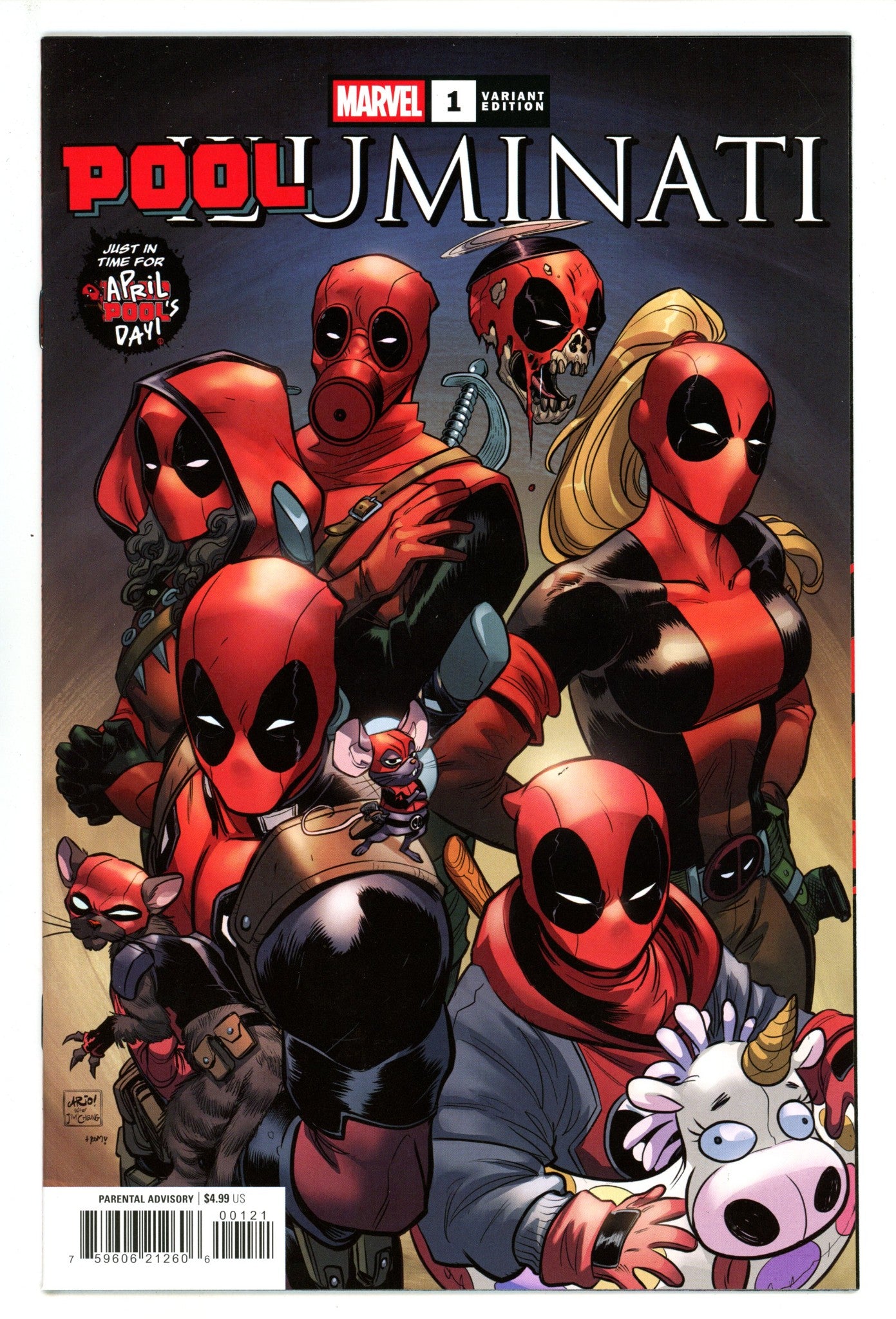 Pooluminati 1 Anindito Homage Variant (2025)