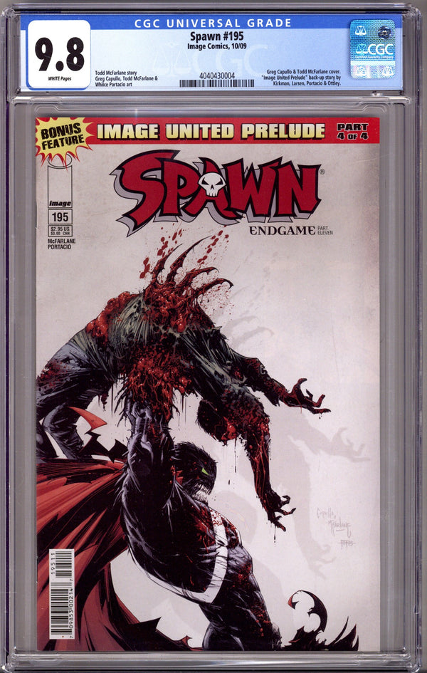 Spawn 195 CGC 9.8 (NM/M) (2009)