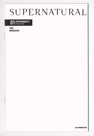 Supernatural 1 Blank Variant (2025)