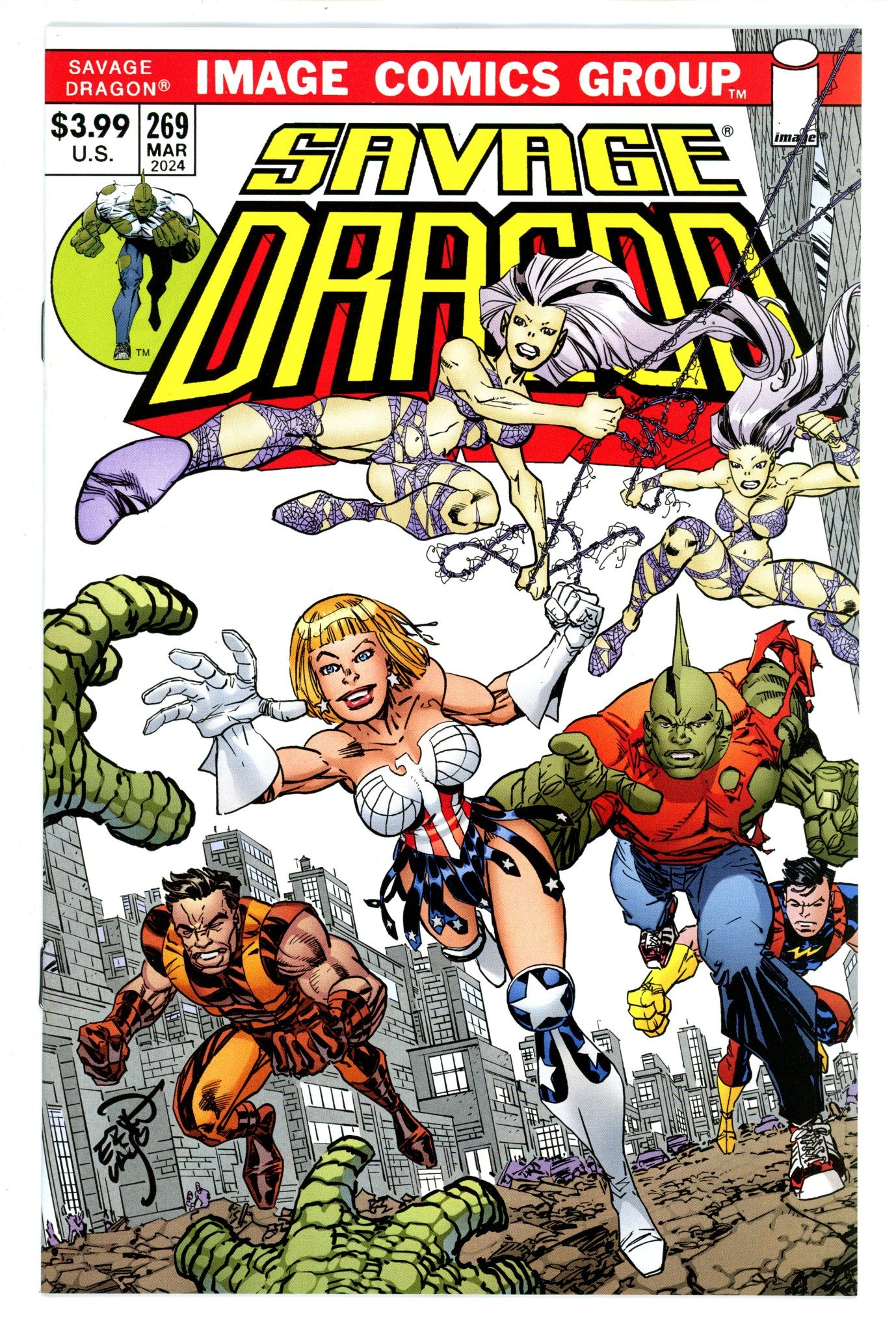 Savage Dragon Vol 2 269 Larsen Variant (2024)