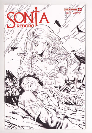 Sonja Reborn 4 Land B&W Variant (2025)