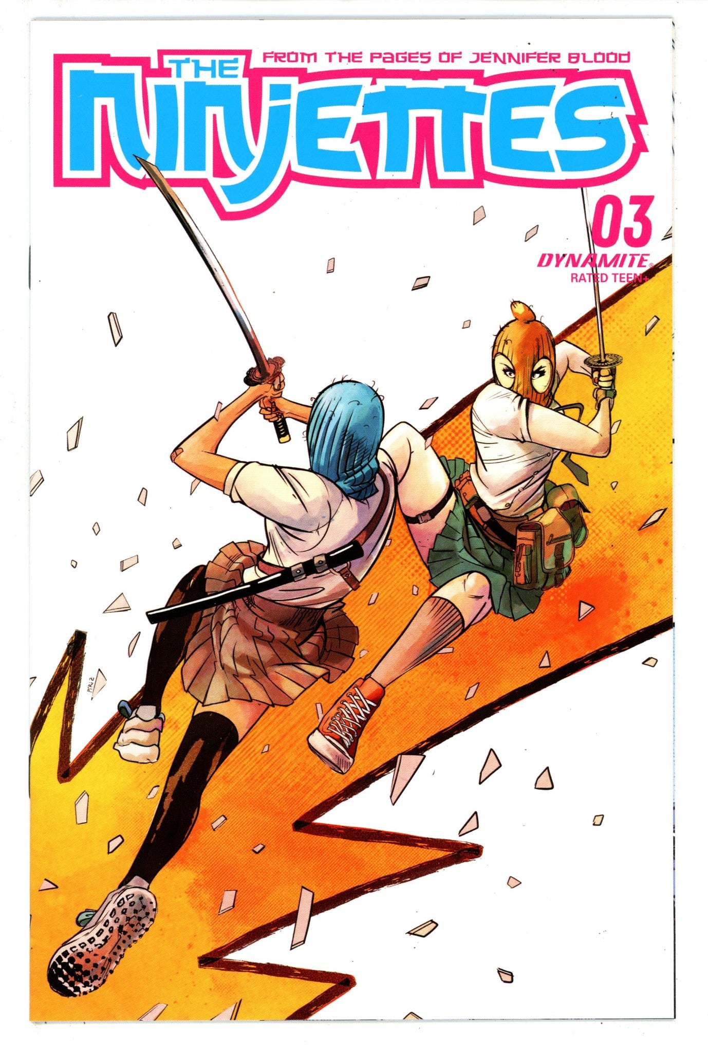 The Ninjettes Vol 2 3 High Grade (2022) Piriz Variant 