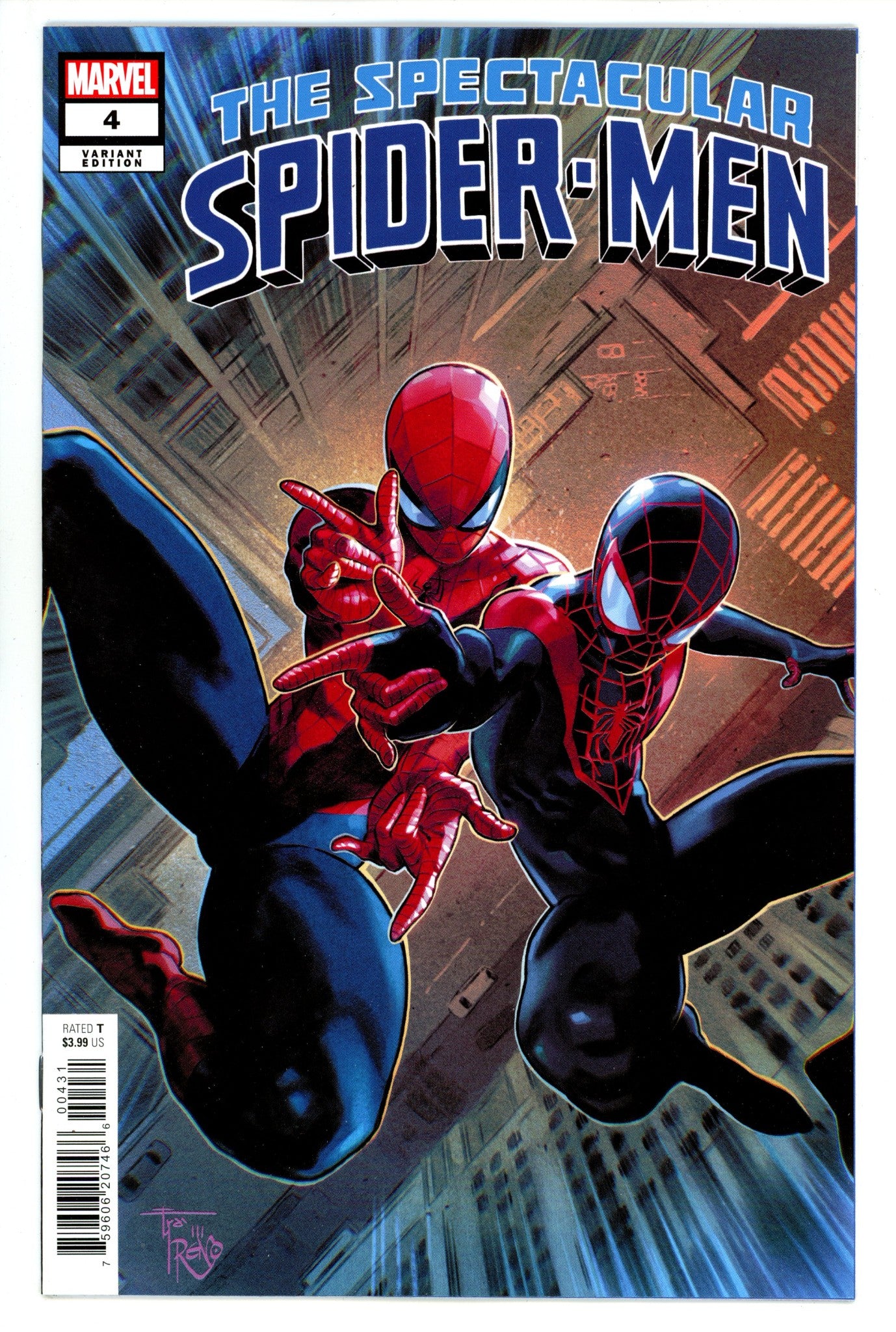 Spectacular Spider-Men 4 Mobili Variant (2024)
