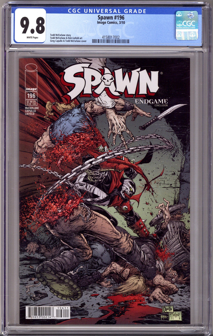Spawn 196 CGC 9.8 (NM/M) (2009)