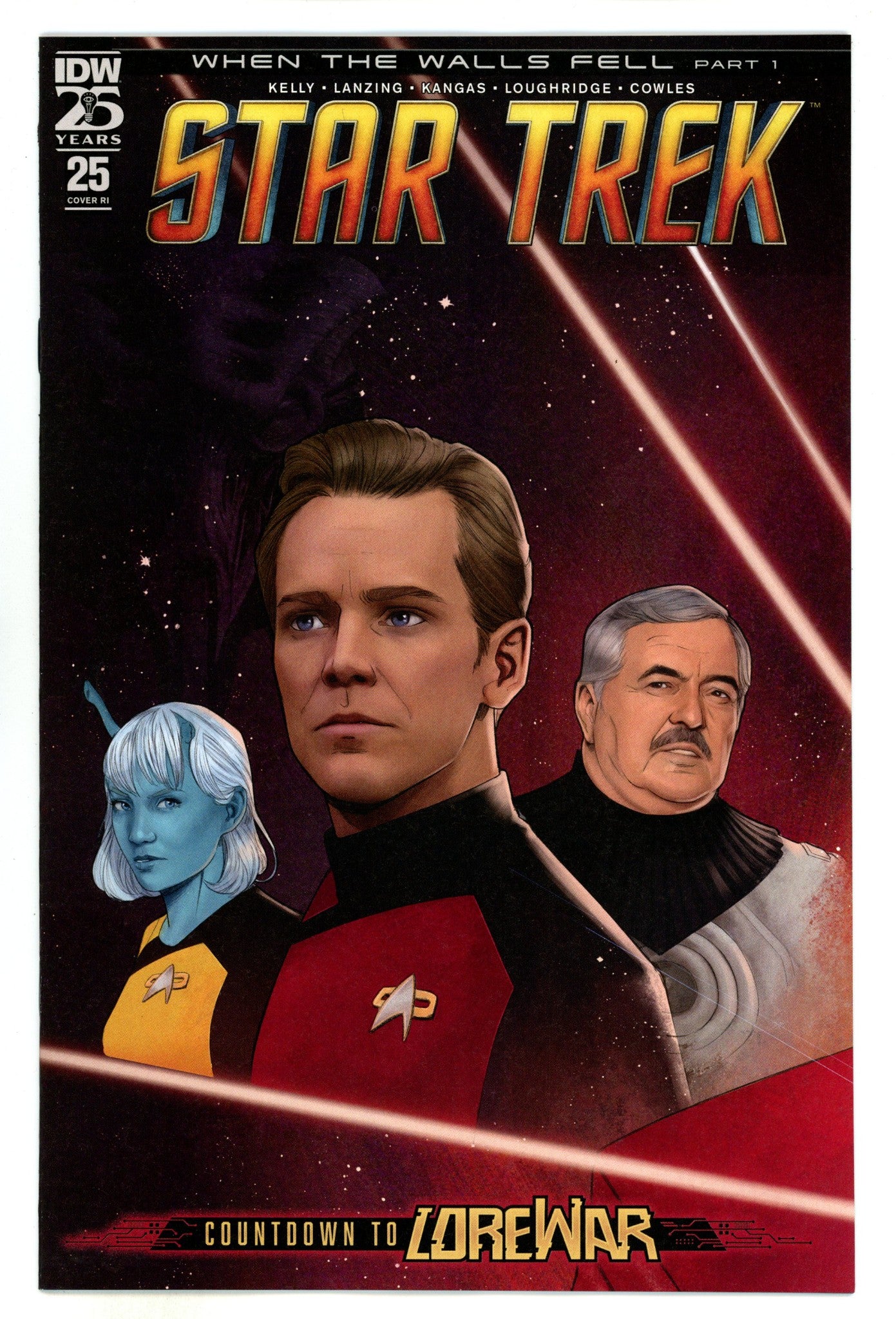 Star Trek 25 Bartok Incentive Variant NM- (2024)