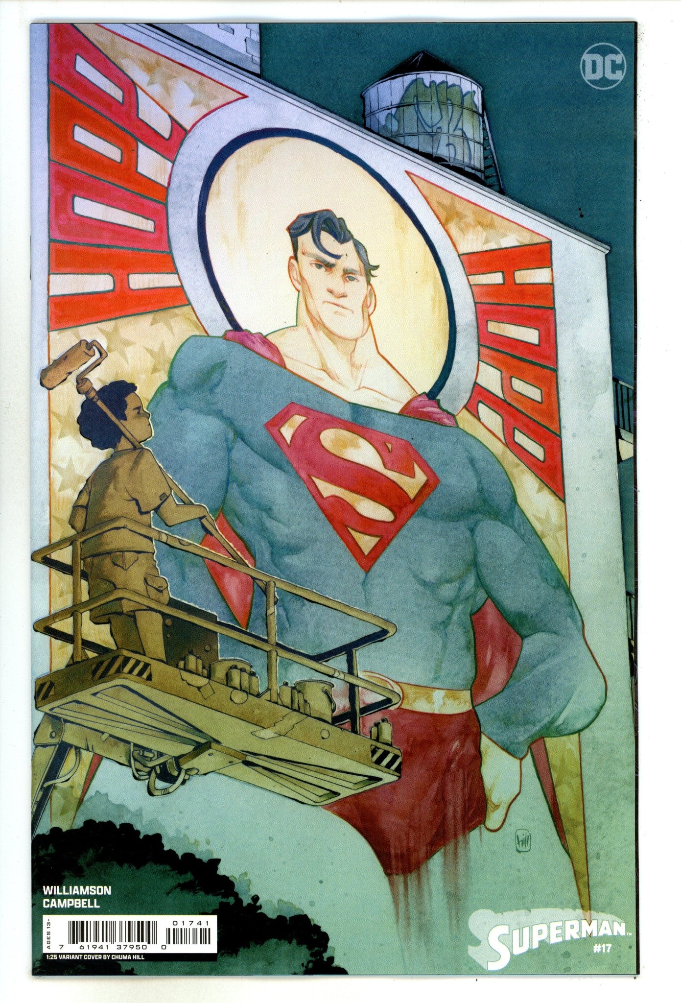 Superman Vol 6 17 Hill Incentive Variant NM (2024)