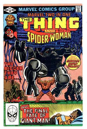 Marvel Two-in-One Vol 1 85 NM- (9.2) (1982)