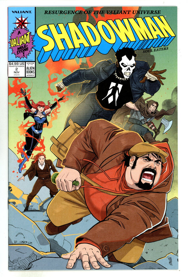 Shadowman Soul Eaters 2 Ortiz Homage Variant (2024)