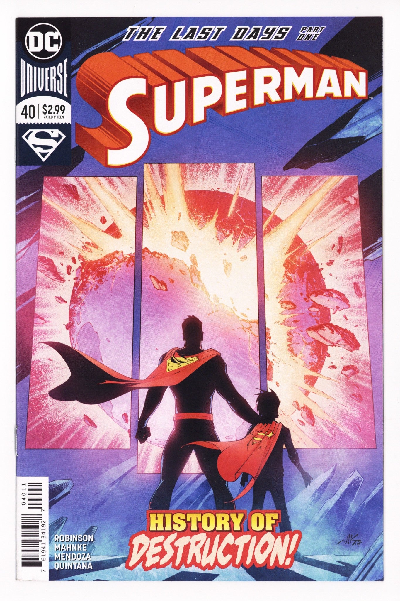 Superman Vol 4 40 High Grade (2018) 