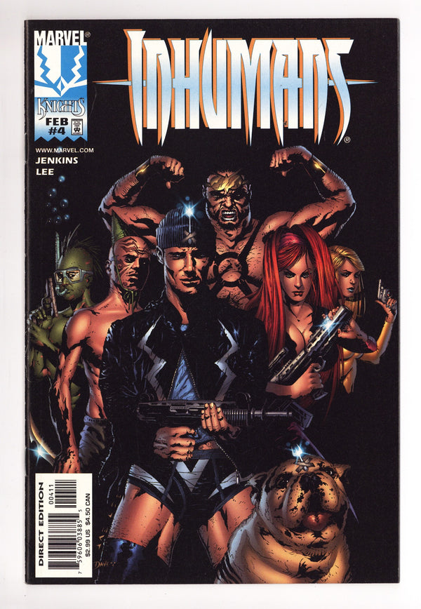 Inhumans Vol 2 4 High Grade (1999)