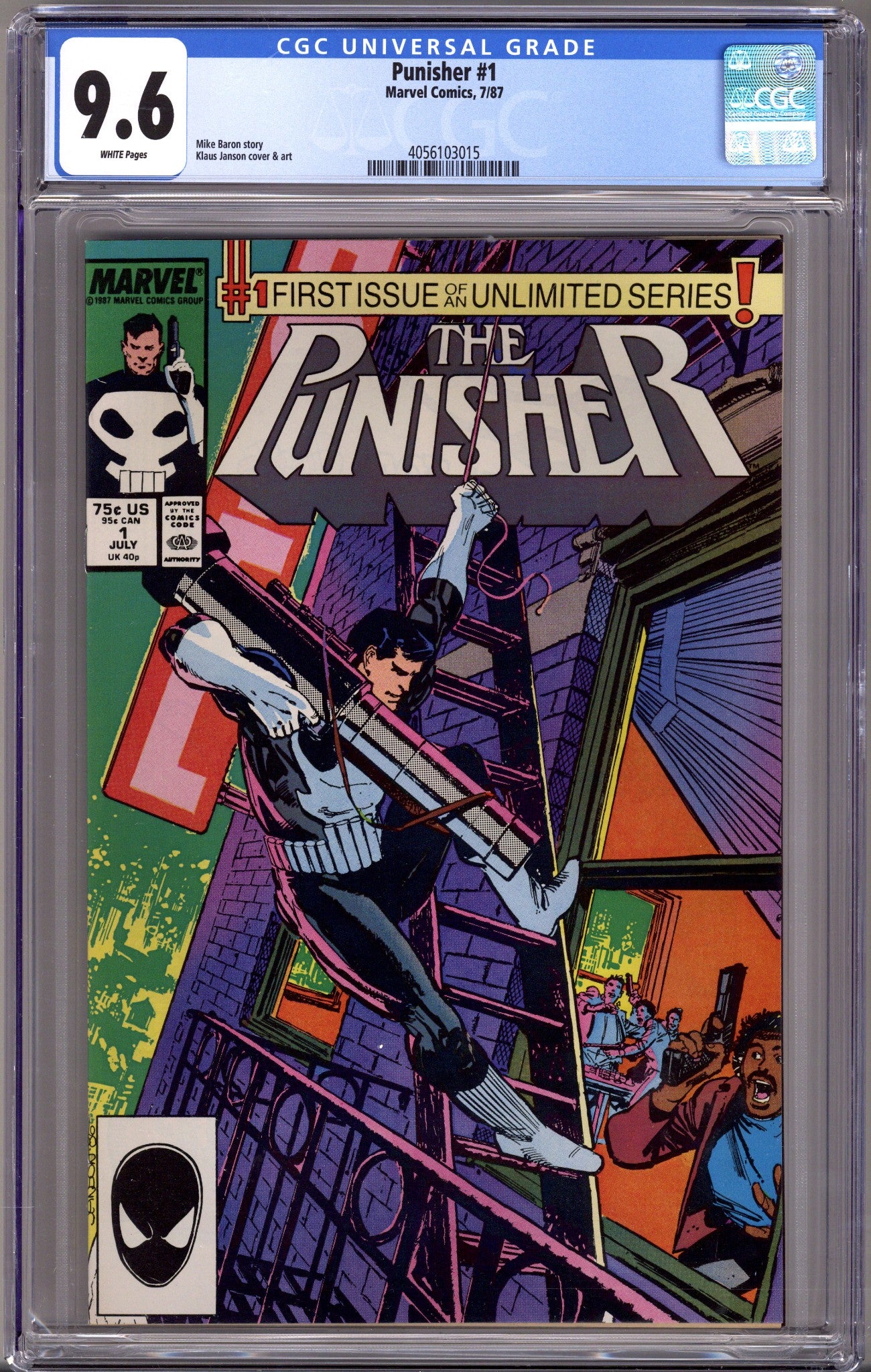 The Punisher Vol 2 1 CGC 9.6 (NM+) (1987) 