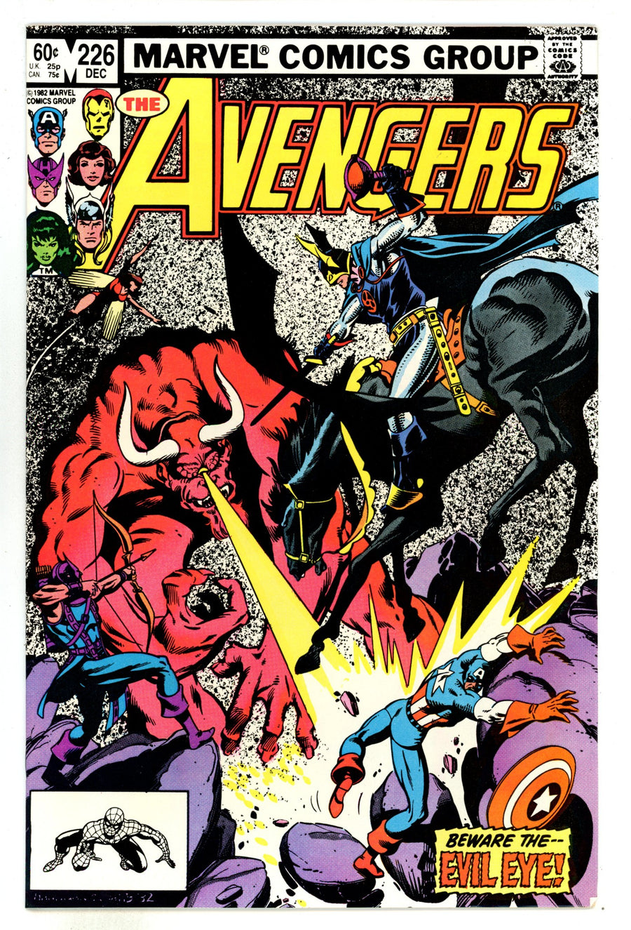 The Avengers Vol 1 226  Mid Grade   (1982)        