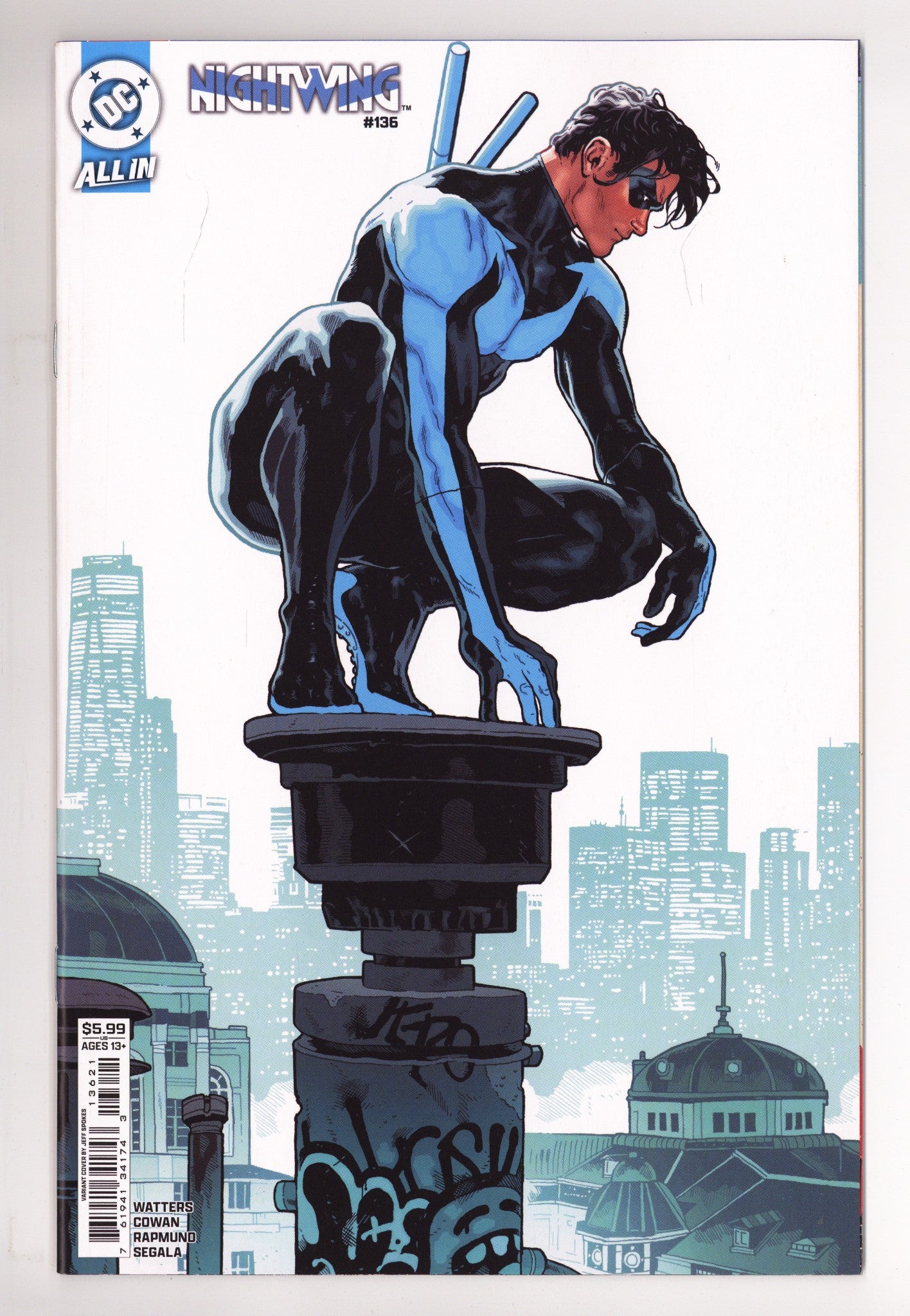 Nightwing Vol 4 136 Spokes Variant (2026)