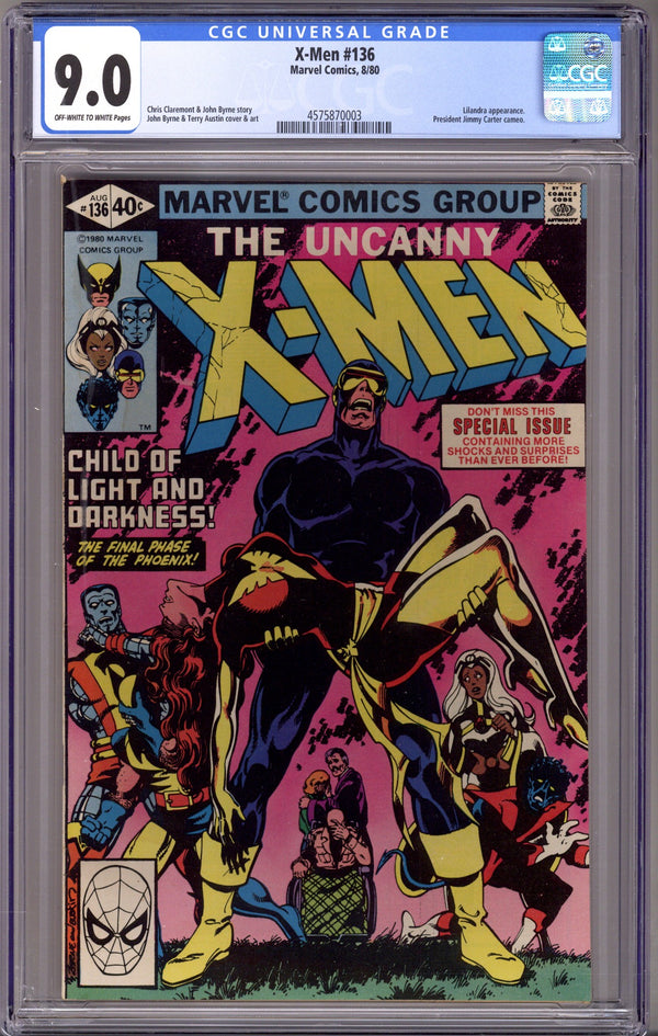 The X-Men Vol 1 136 CGC 9.0 (VF/NM) (1980)