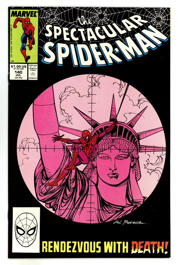 The Spectacular Spider-Man Vol 1 140 NM- (9.2) (1988)