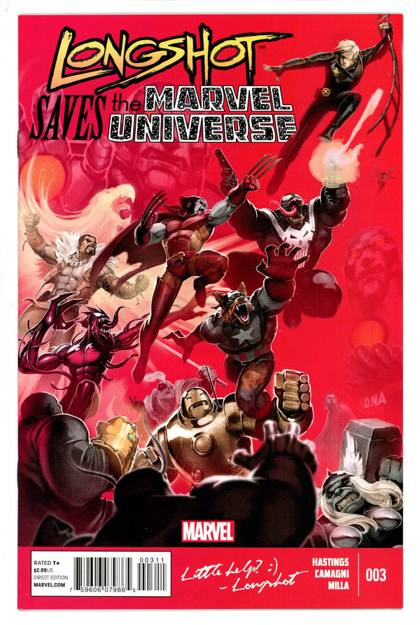 Longshot Saves the Marvel Universe 3 (2013)