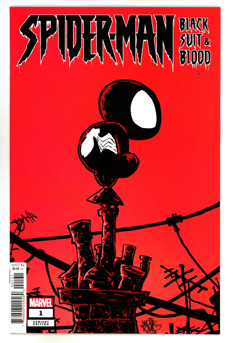 Spider-Man: Black Suit & Blood 1 Young Variant (2024)