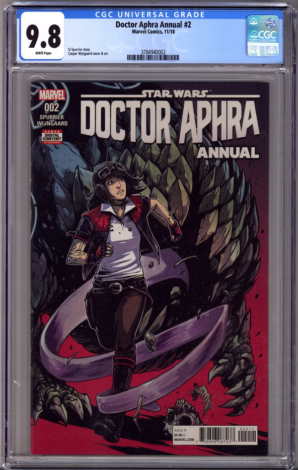 Star Wars Doctor Aphra Annual 2 CGC 9.8 (2018)