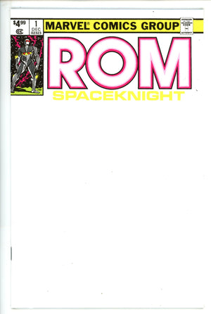 Rom Vol 1 1 Facsimile Blank Variant (2023)