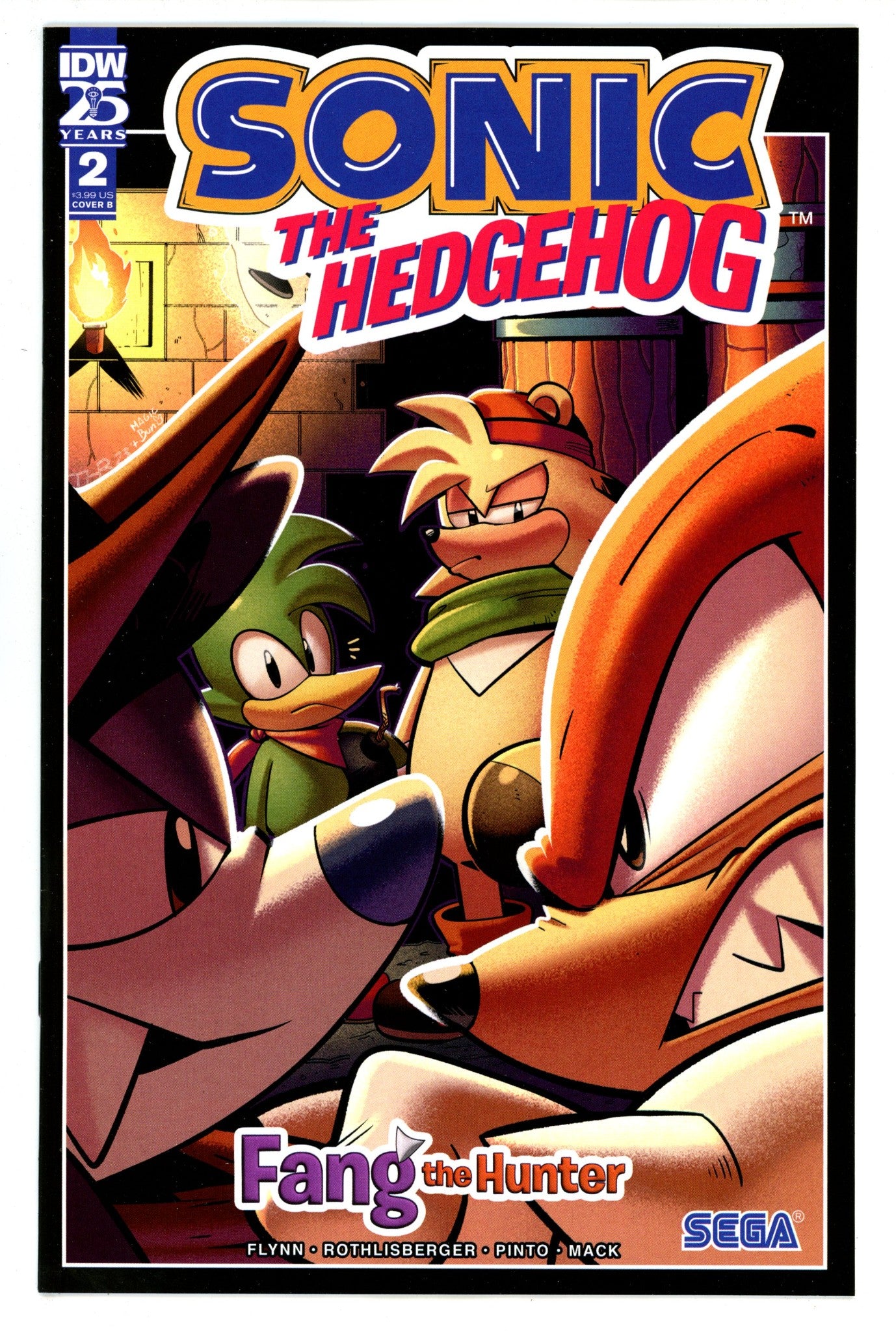 Sonic The Hedgehog Fang Hunter 2 Rothlisberger Variant (2024)