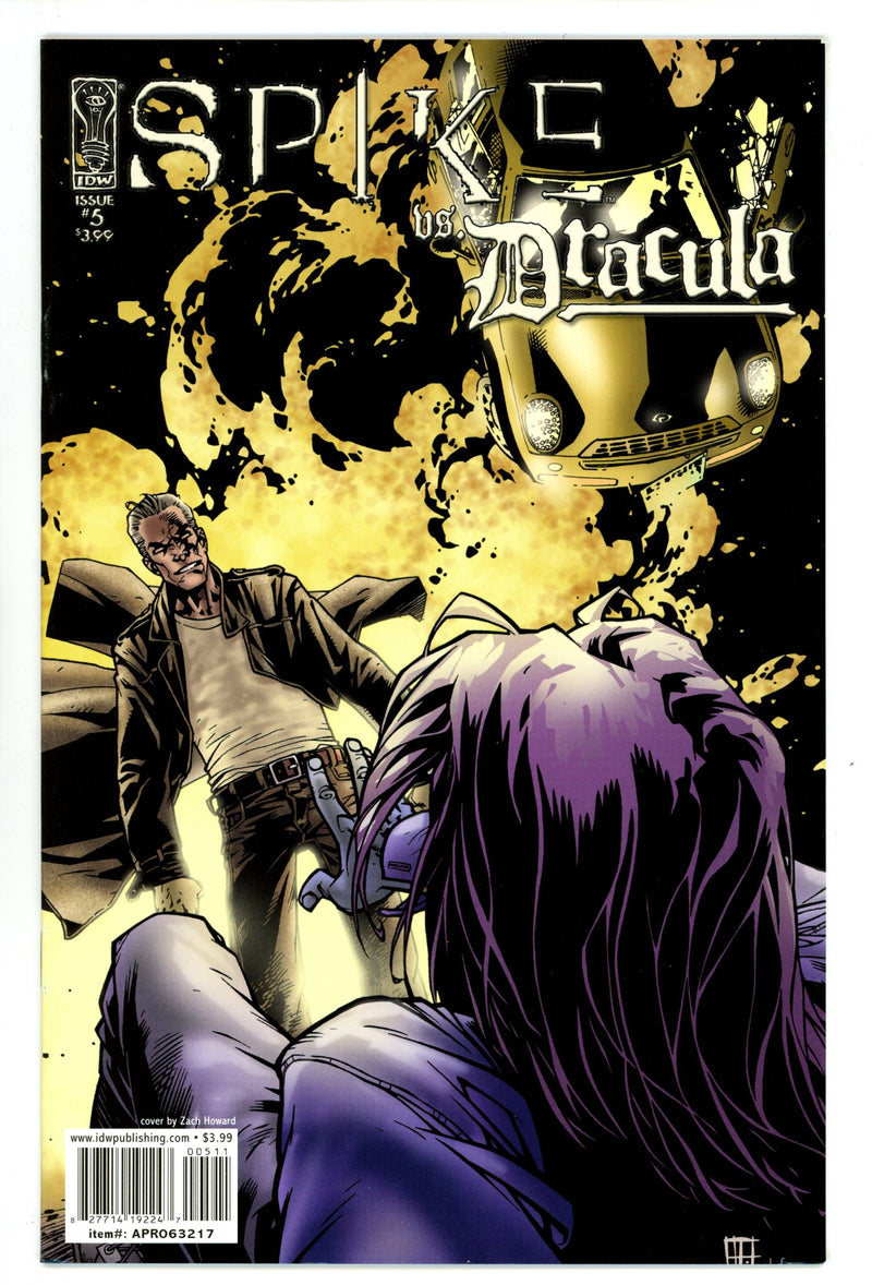 Spike vs. Dracula 5 High Grade (2006) Howard Variant 