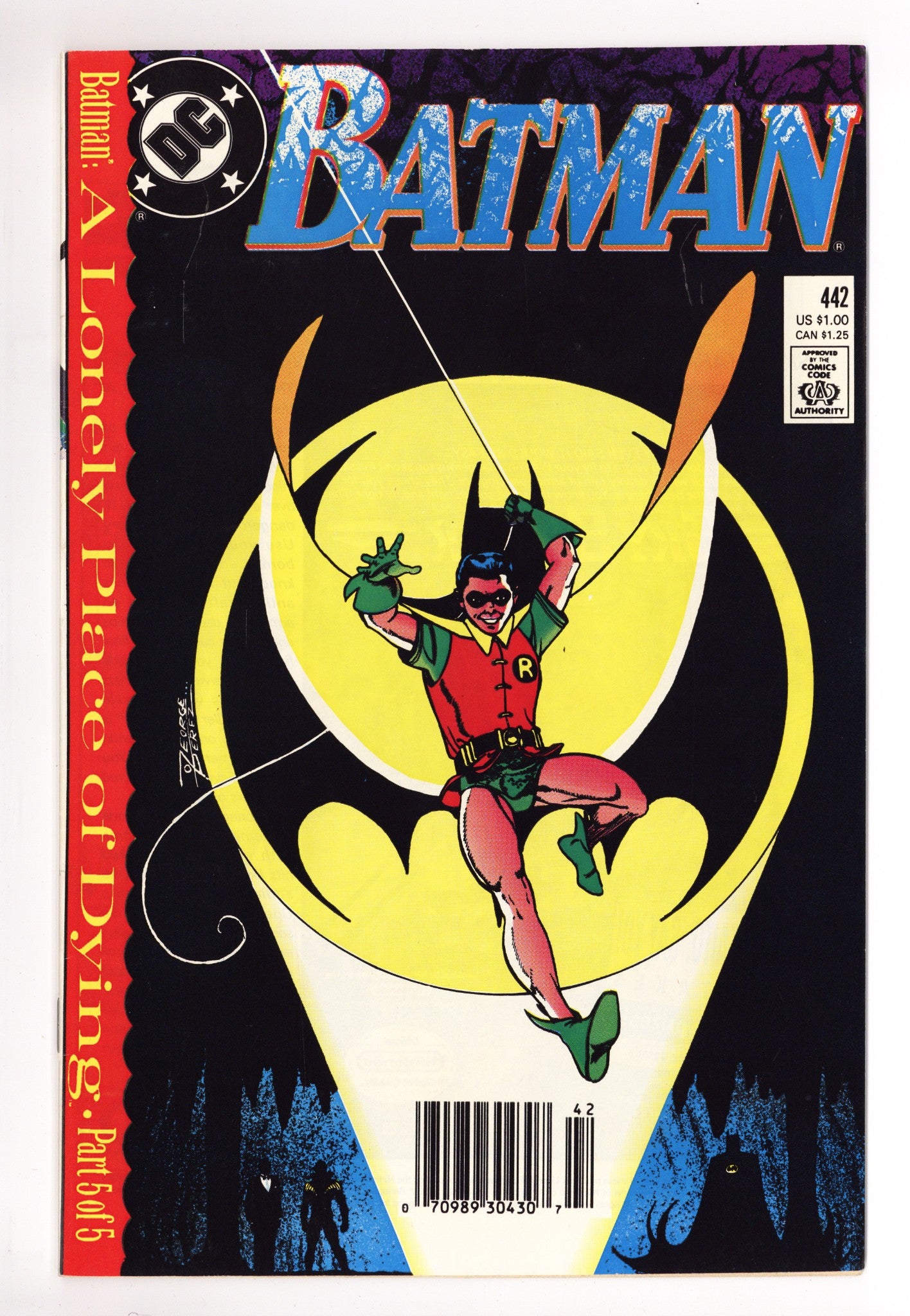 Batman Vol 1 442 Mid Grade (1989) Newsstand 
