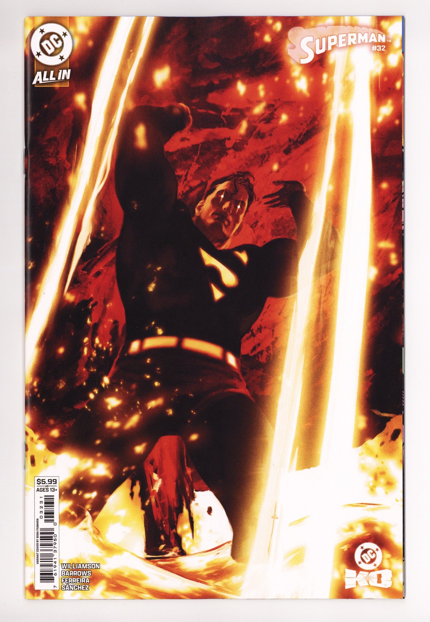 Superman Vol 6 32 Fiumara Variant (2025)