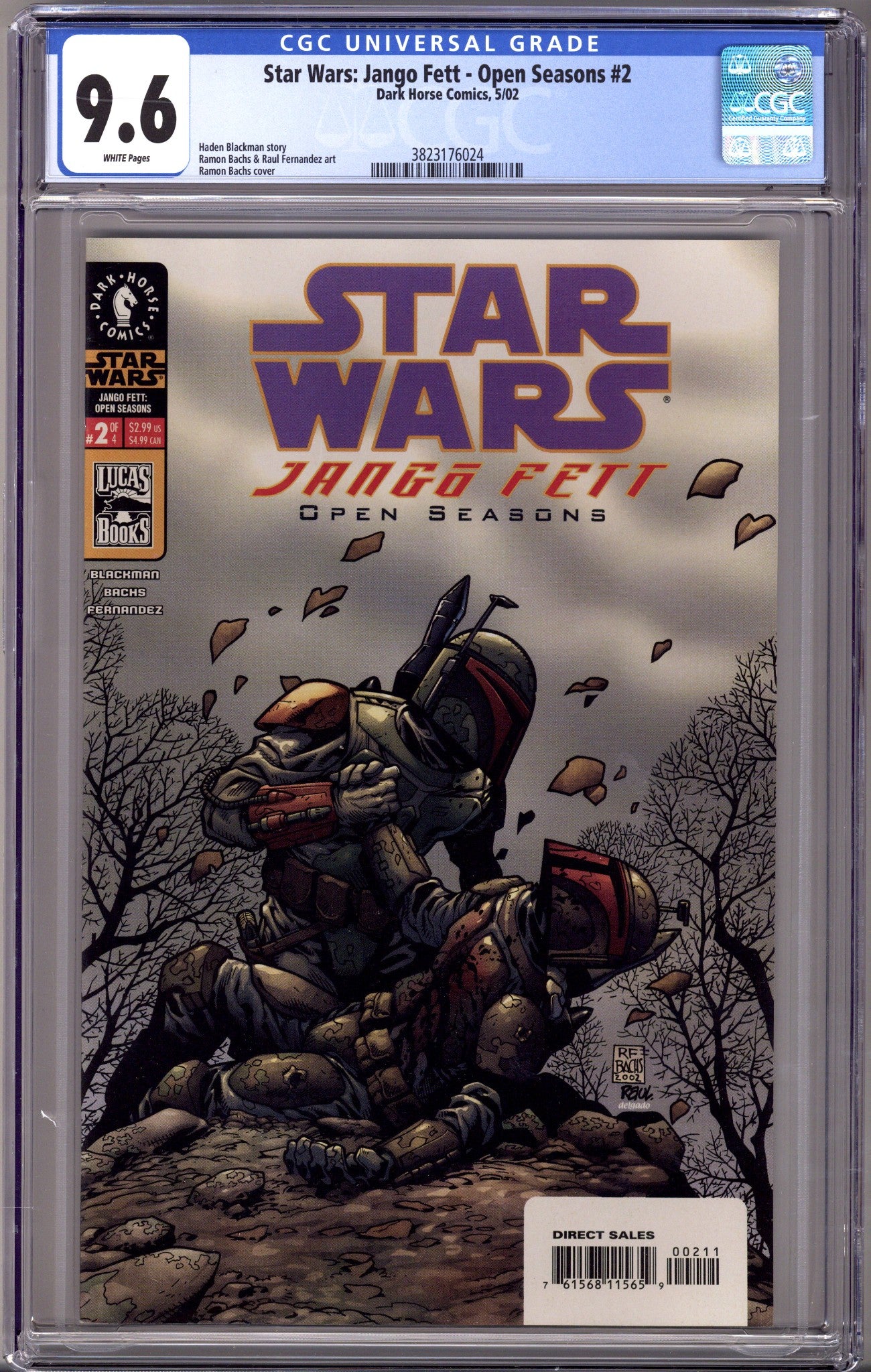 Star Wars: Jango Fett - Open Seasons 2 CGC 9.6 (2002)