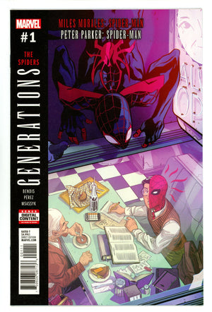 Generations: Miles Morales Spider-Man & Peter Parker Spider-Man 1 High Grade (2017)